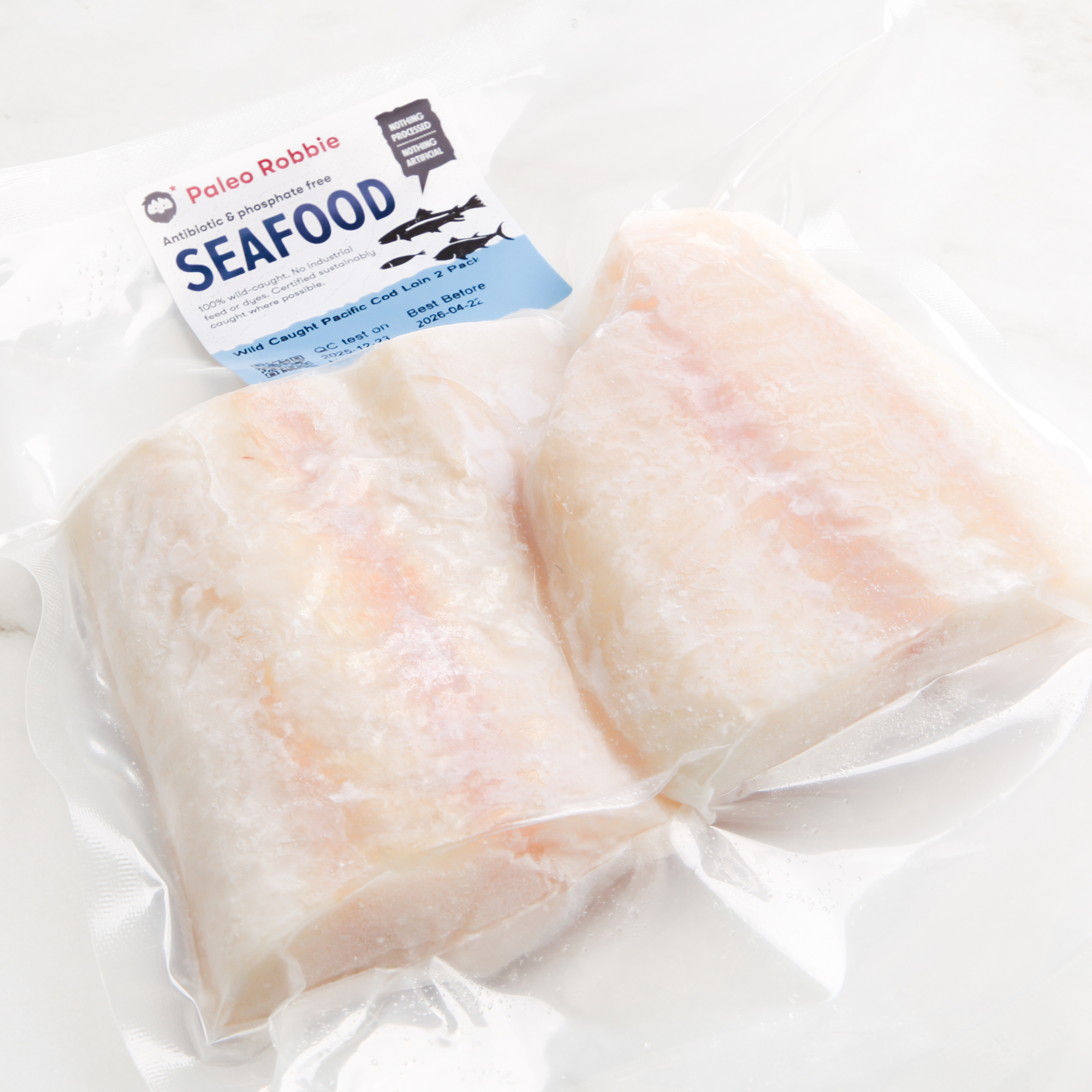 Wild Caught Pacific Cod Loin 2 Pack